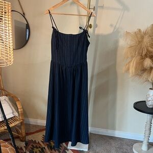 Chic Denim Maxi Dress